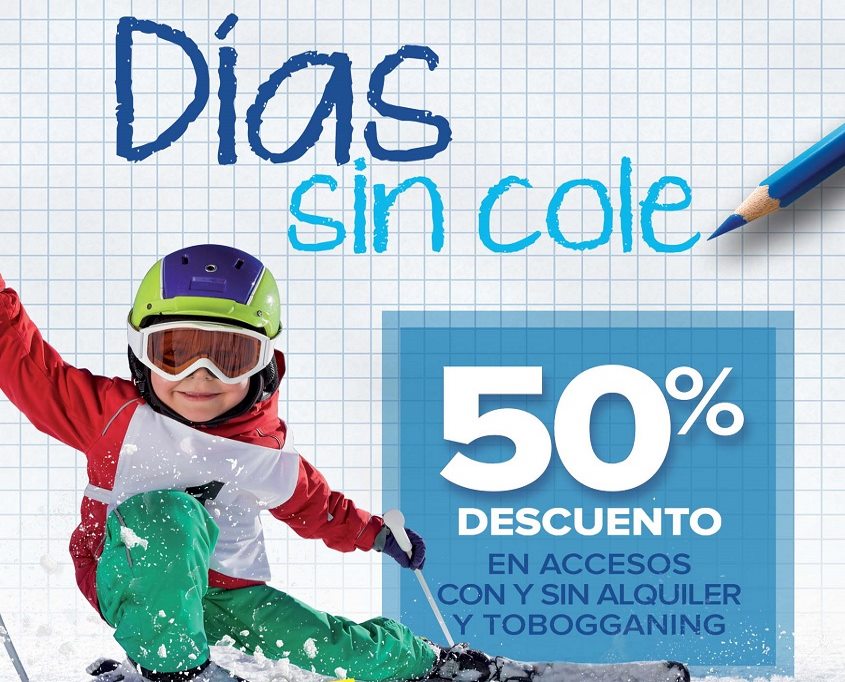 Día sin cole el próximo 13 de octubre, en la pista indoor Madrid SnowZone