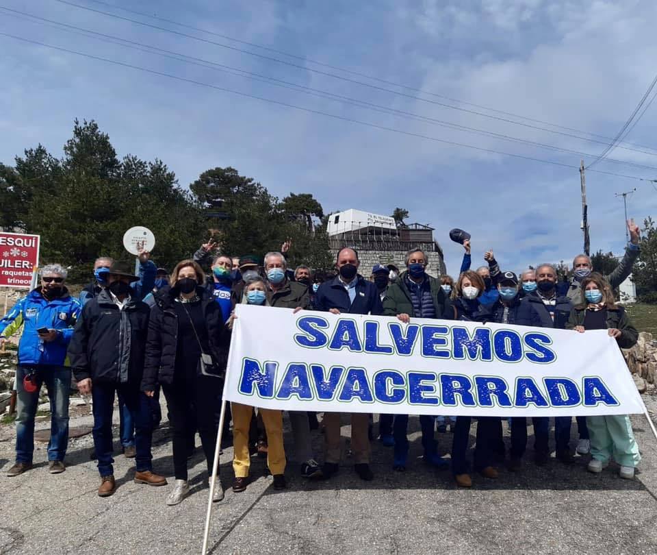 Silencio de la alcaldesa sobre el cierre de la estación de esquí de Navacerrada