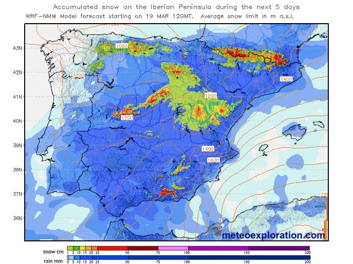 Previsión meteo fin de semana: Llega la primavera con eclipse e importantes nevadas