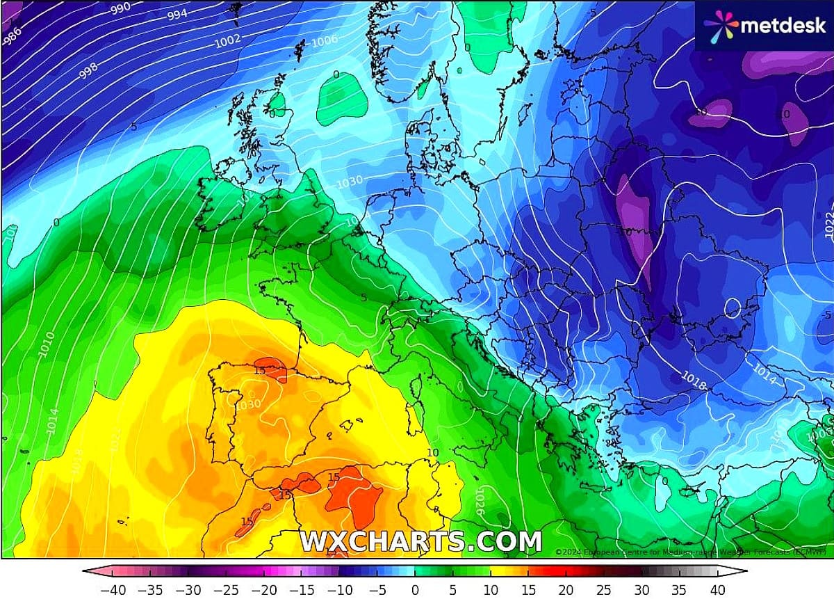 Anticiclón y temperaturas cálidas para el fin de semana ¿Cuándo llegarán cambios?