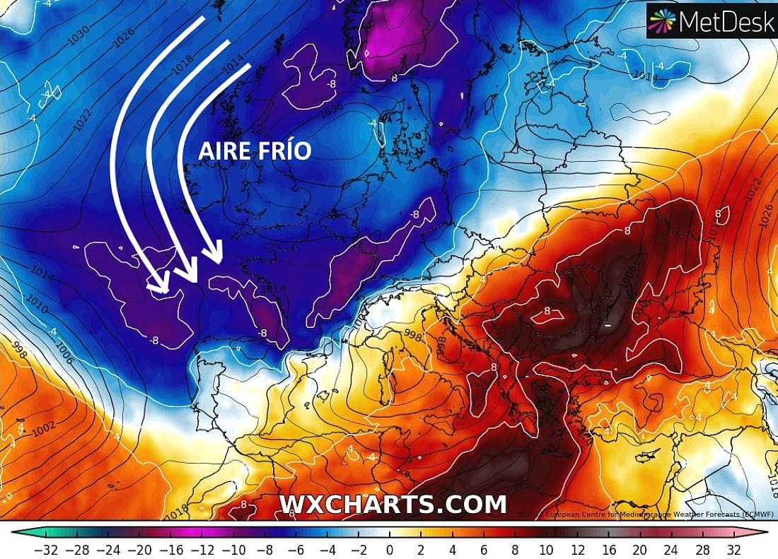 Previsión Meteo: Esperamos un Puente con nevadas, lluvias y ¿sorpresa final?