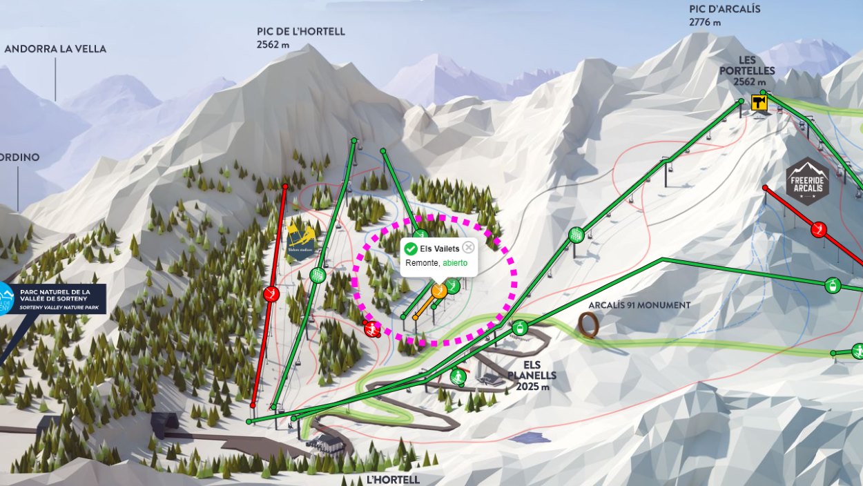 Ordino Arcalís estrenará un telesquí y mejoras en la producción de nieve la próxima temporada