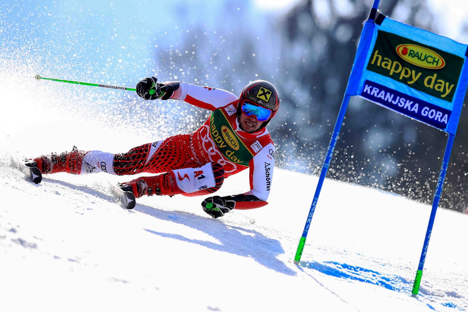 Un enorme Marcel Hirscher gana el gran Globo de Cristal por octava vez consecutiva