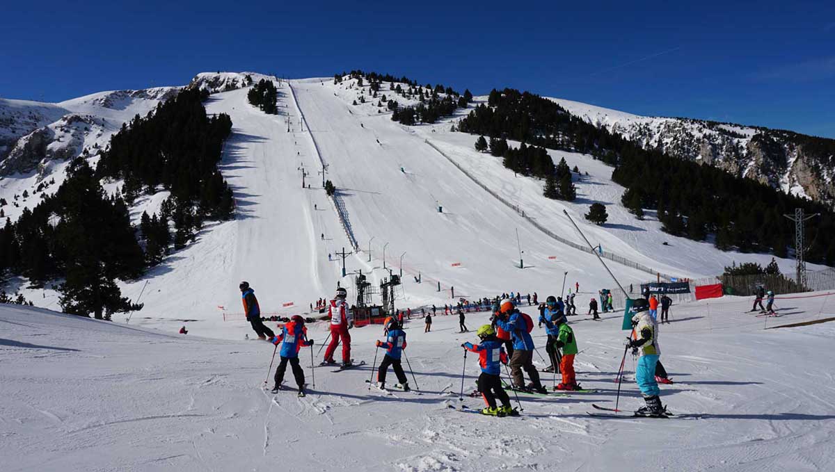 Batería de actividades en Masella durante la Semana Santa