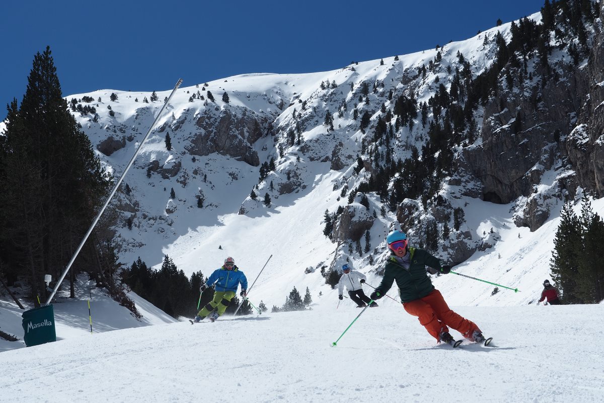 Masella llega a la Semana Santa con hasta 250 cm de nieve y todas las pistas abiertas