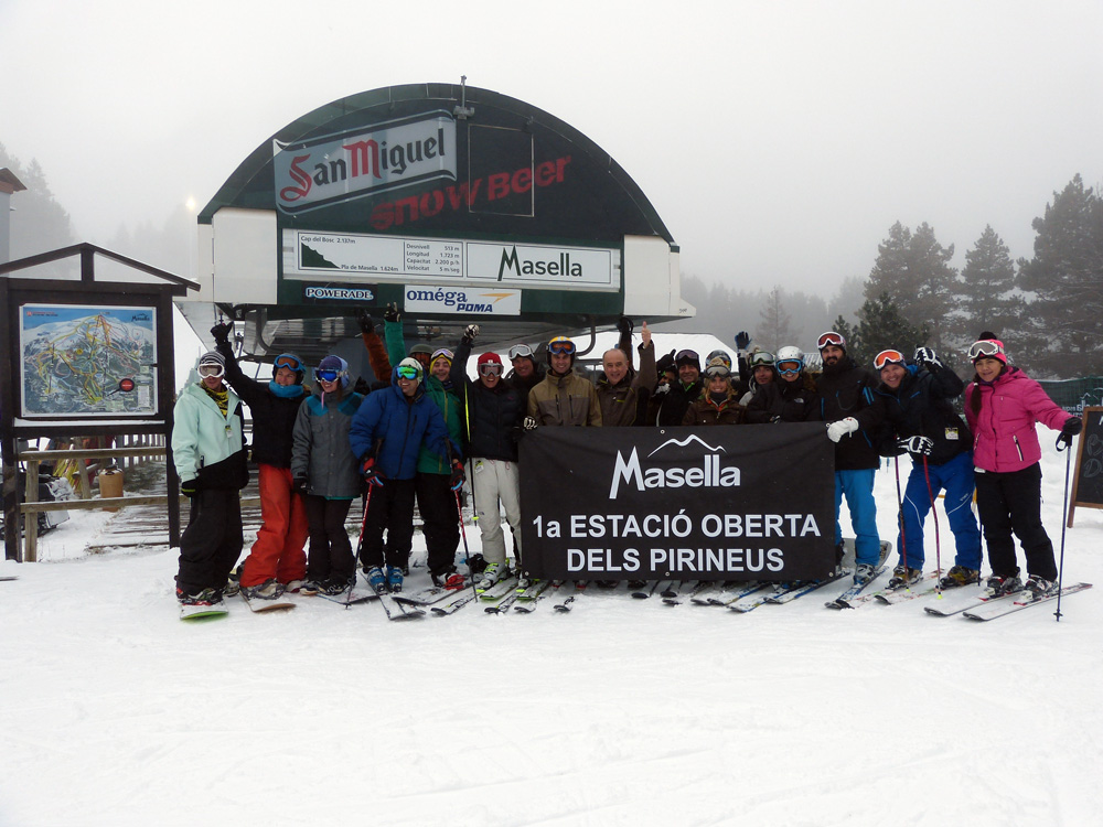 Balance positivo de los primeros días de la temporada en Masella