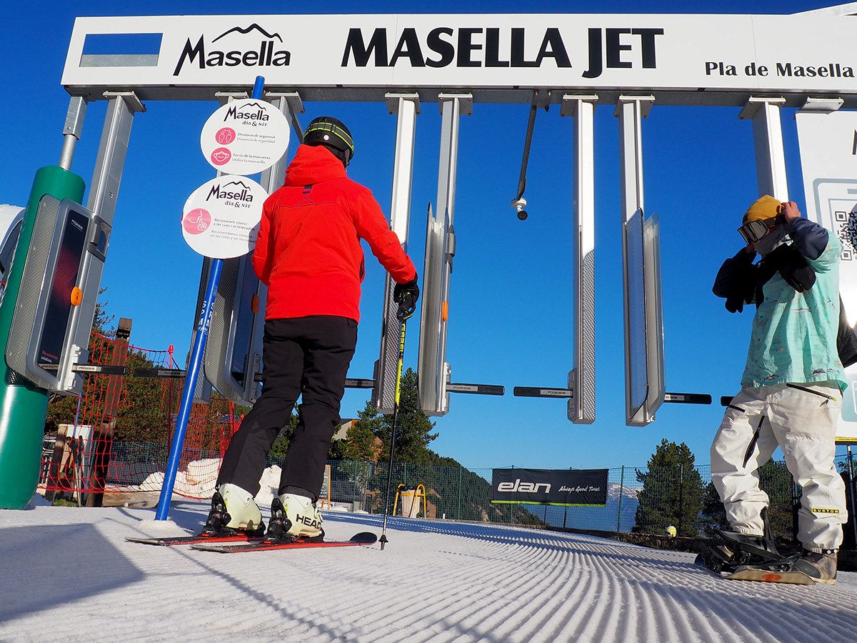 La estación de esquí de Masella seguirá abierta este mes de abril