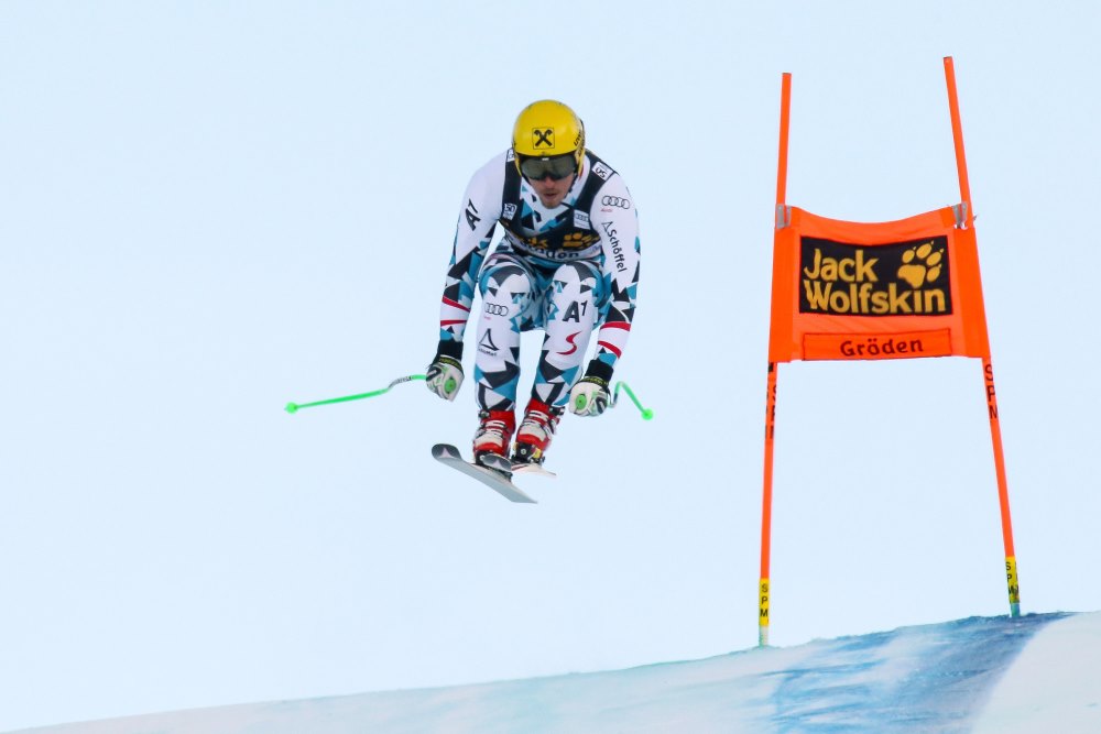 Max Franz consigue una sorprendente victoria en el Descenso de Val Gardena