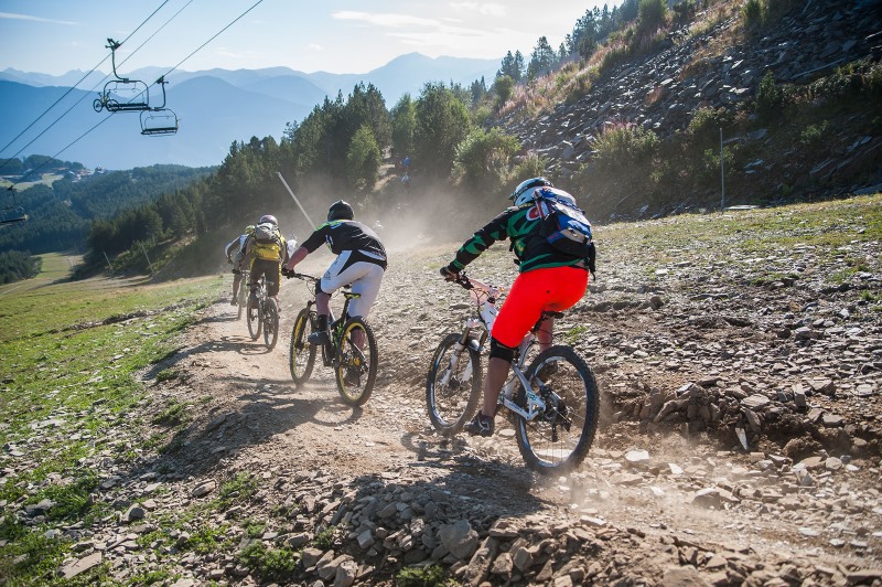 Karim Amour se corona campeón en la Maxiavalanche en Vallnord Bike Park La Massana