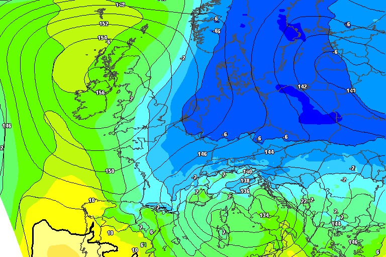 Previsión meteo para la Semana Santa: DANA en el Cantábrico y nevadón en los Alpes