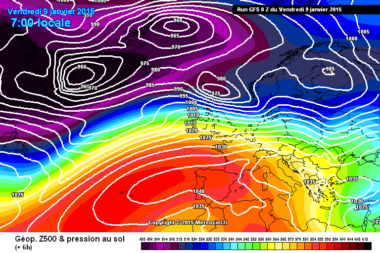 Previsión meteo fin de semana: Llega el monstruo de los 1040 hPa...