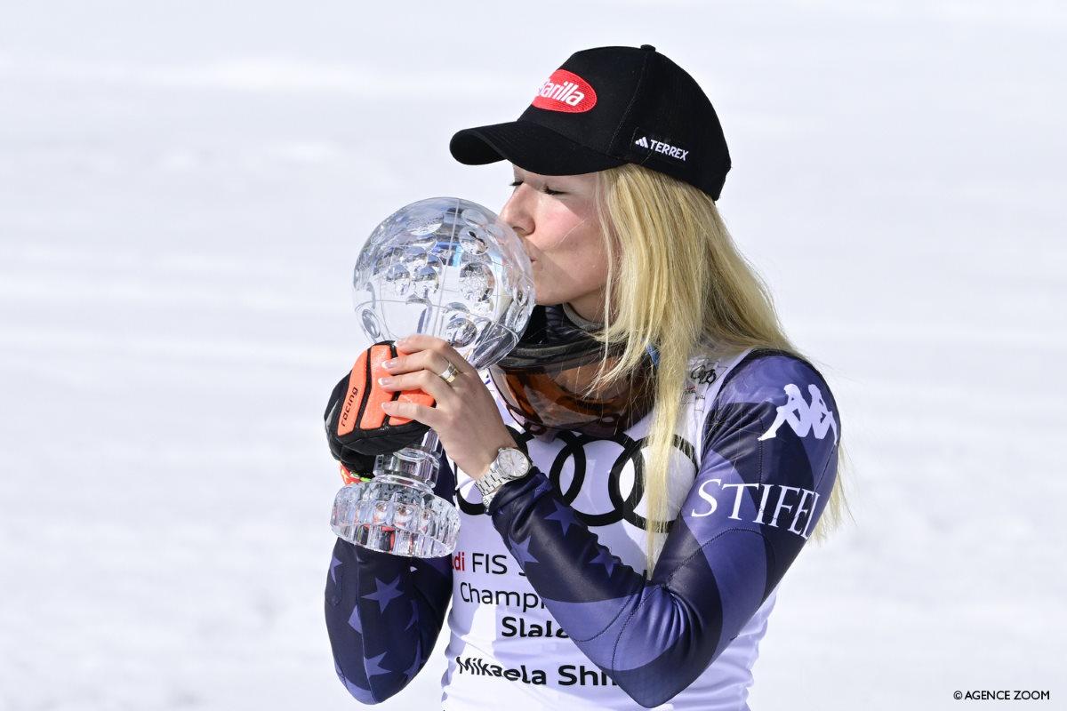 La esquiadora de Atomic, Mikaela Shiffrin, bate el récord de victorias de la Copa del Mundo