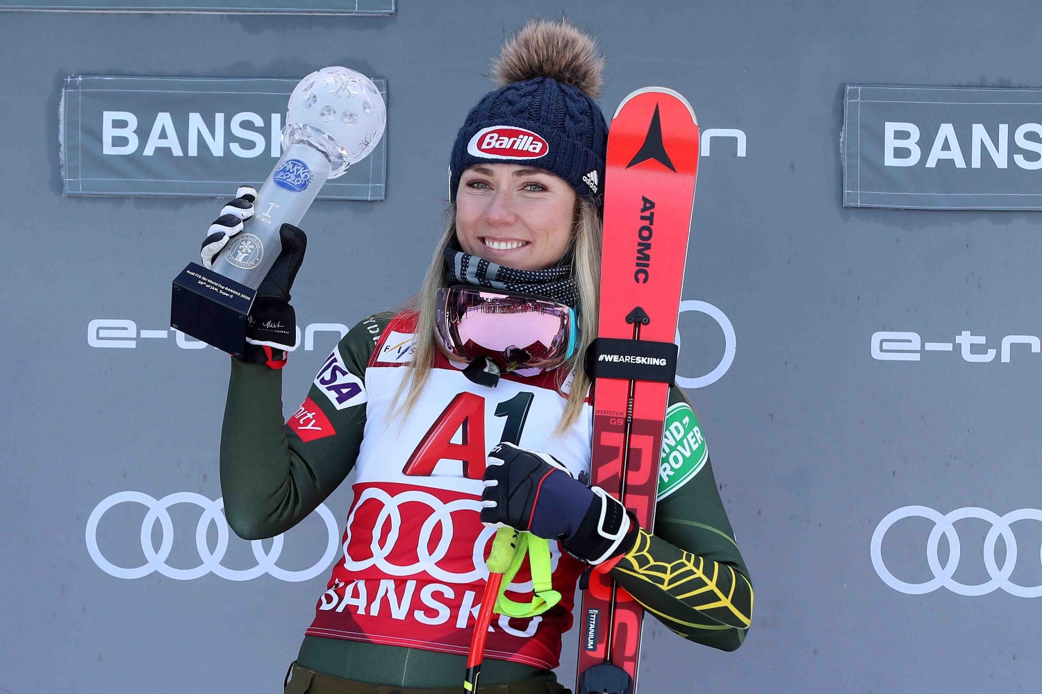 Mikaela Shiffrin vuelve a imponer su ley con la victoria en el Super G de Bansko