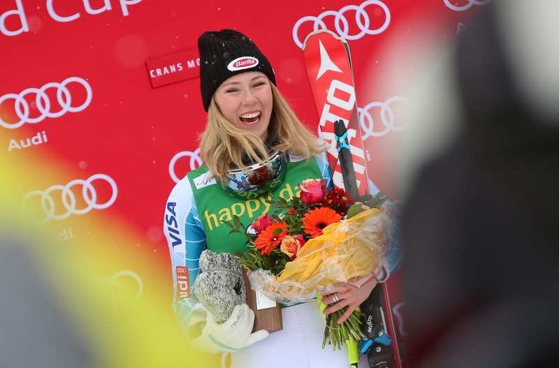 Mikaela Shiffrin vuelve a lo campeona y gana el slalom de Crans Montana