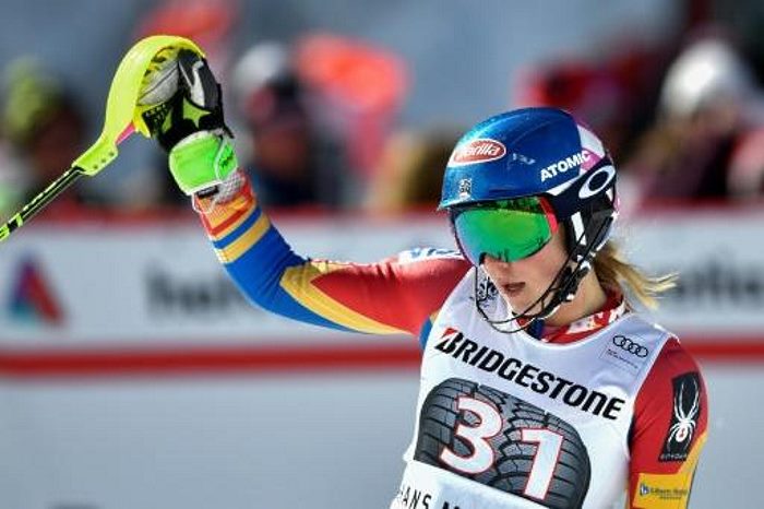 Mikaela Shiffrin con su victoria en la combinada de Crans Montana va directa al título