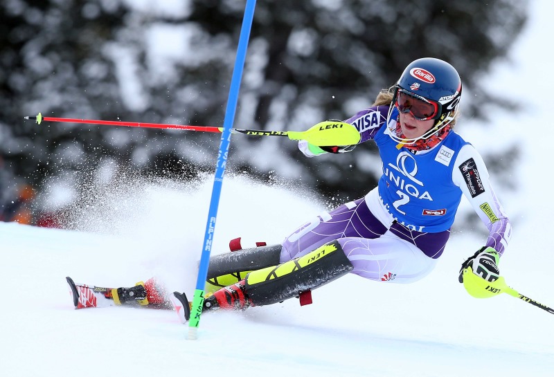 Mikalea Shiffrin se impone, en el slalom de Kühtai, al mal tiempo y a sus rivales 