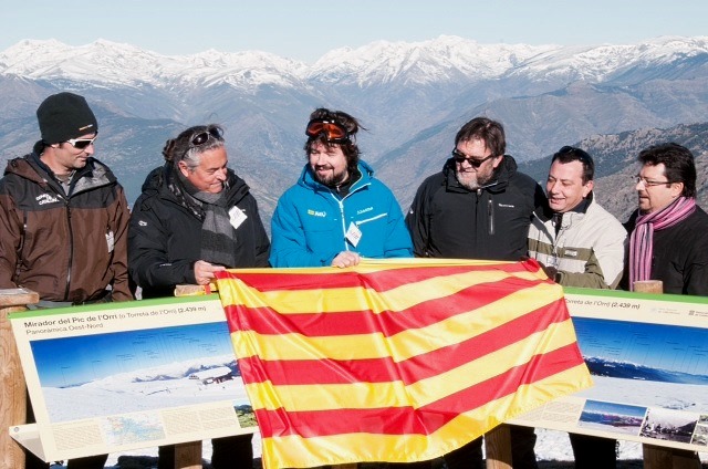 Port Ainé inaugura el mirador del Pico de l'Orri (2.439 m), techo de la estación de esquí