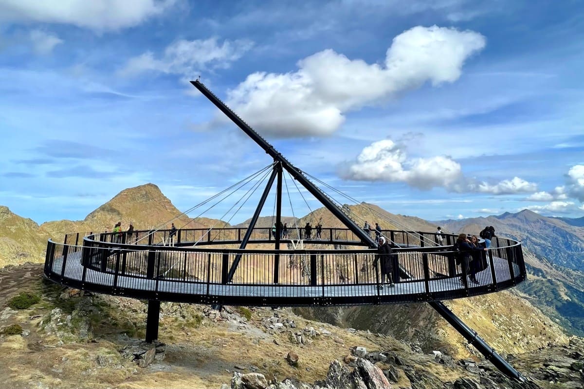 Ordino Arcalís abre el Mirador Solar de Tristaina para dar comienzo al verano