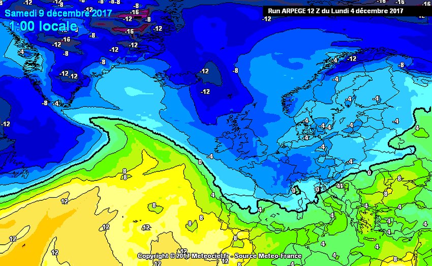 Previsión Meteo Puente de Diciembre: Inicio anticiclónico y final de nieve