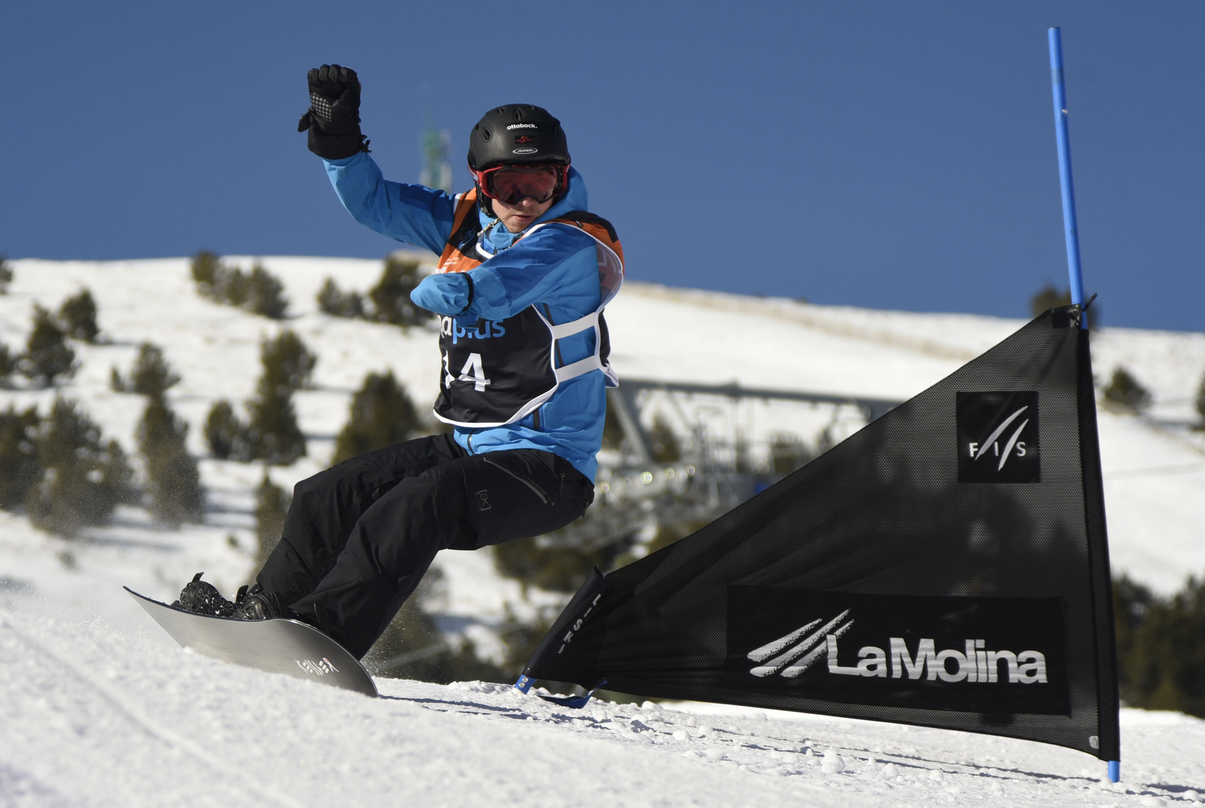 Se celebra con éxito el banked slalom en los Campeonatos del Mundo IPC de para-snowboard celebrados en La Molina