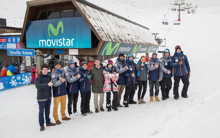 Movistar se convierte en el patrocinador principal de Sierra Nevada 2017