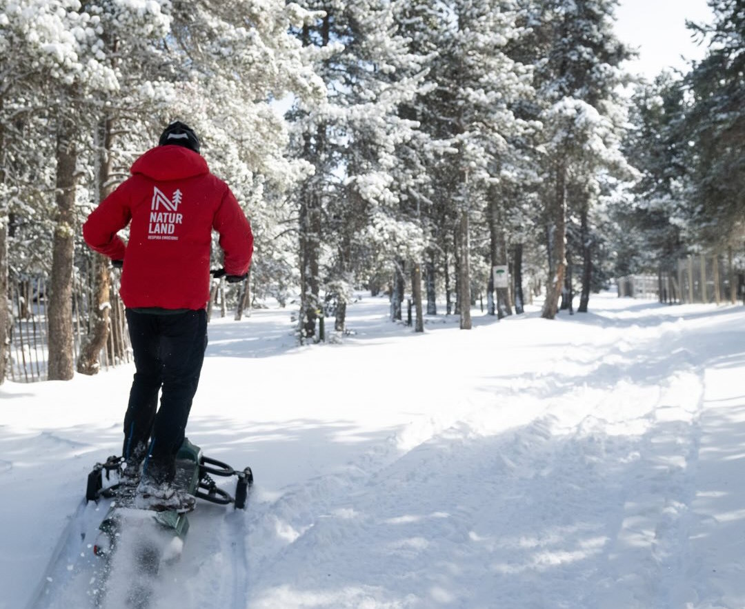 Naturland termina la temporada invernal con una caída del 18% en afluencia de visitantes