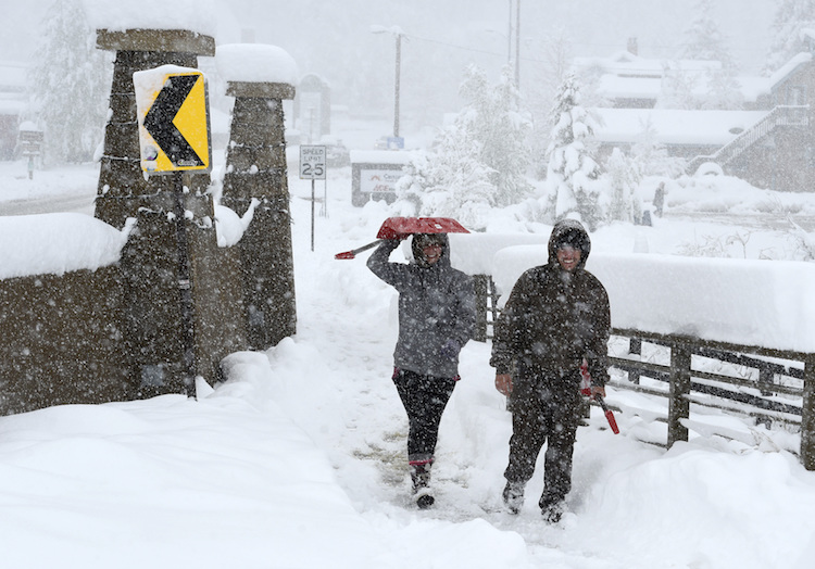 La nevada del jueves en Colorado y Wyoming dejó hasta 106 cm, récord desde hace 67 años