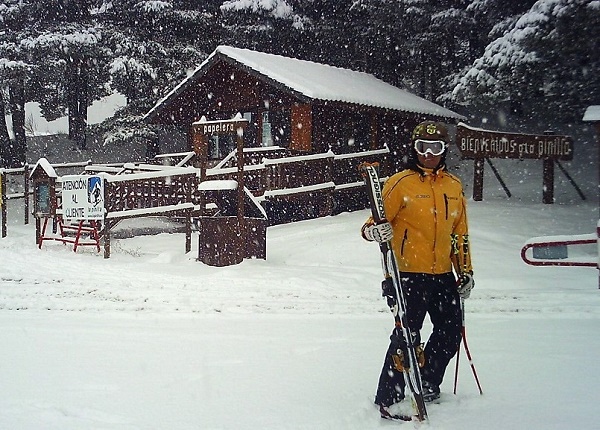 Nevada en la Pinilla. Imagen de archivo