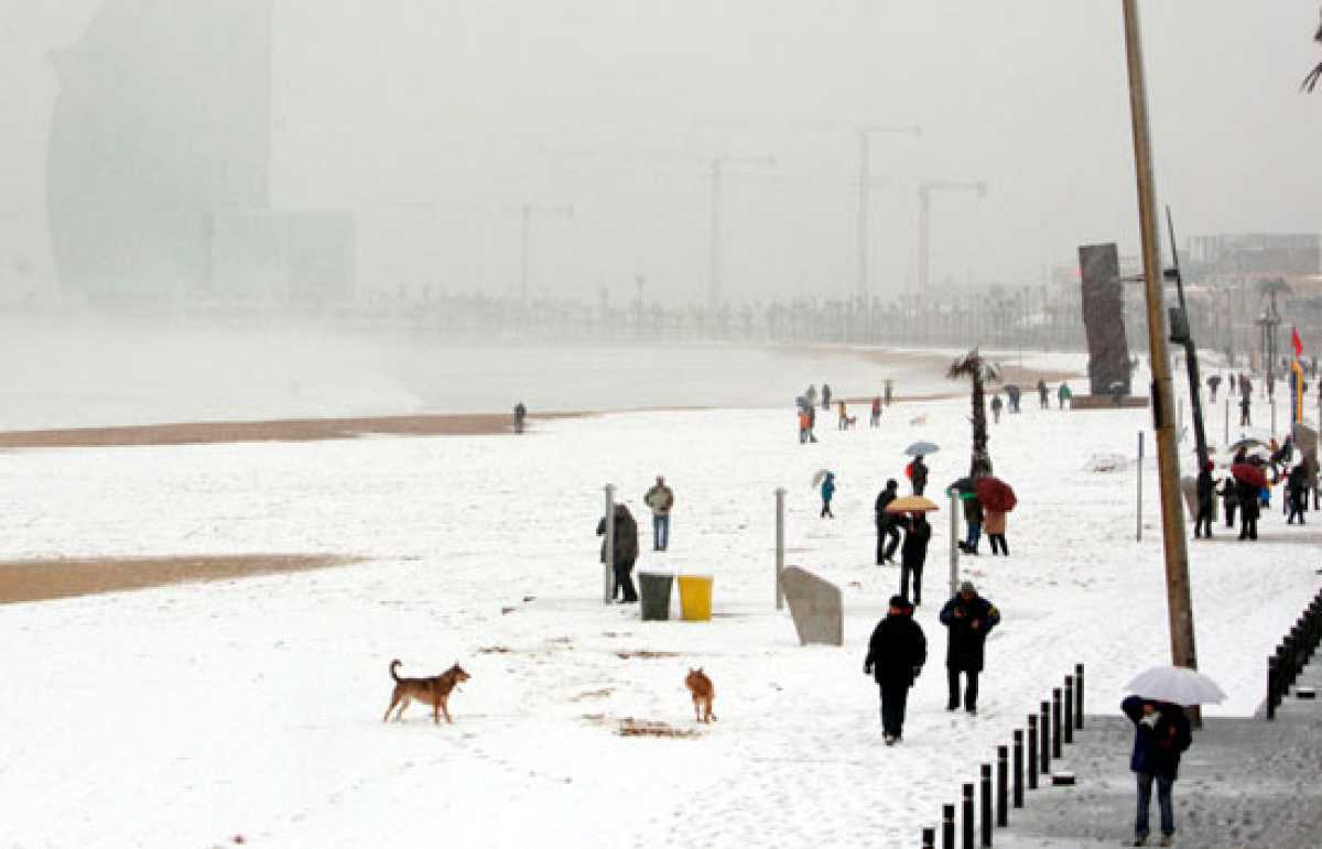 Aemet alerta que llegan los días más crudos del invierno y con nevadas en la costa