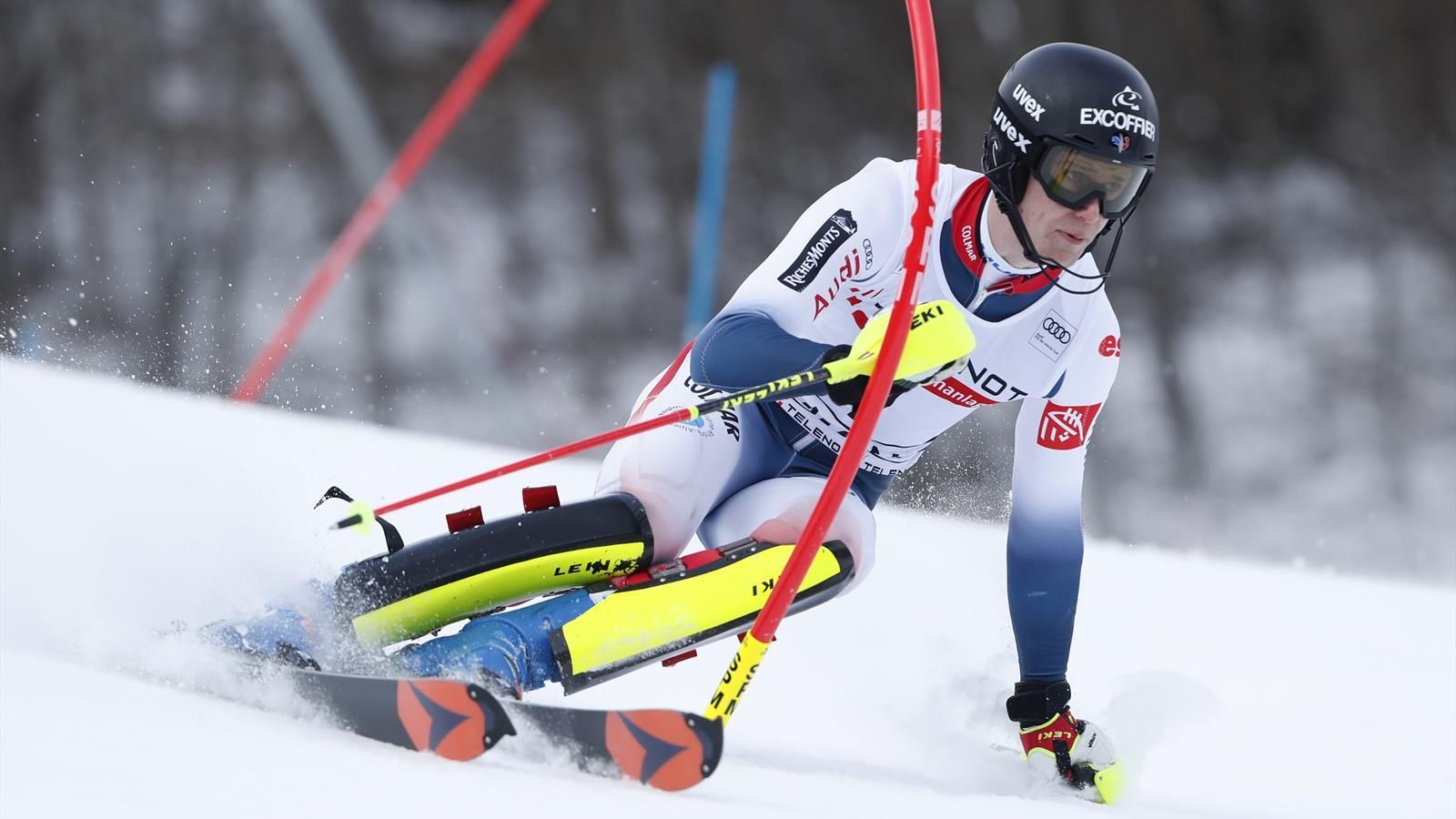 Victorias en casa de Noël en el slalom de Chamonix y Rebensburg en el descenso de Garmisch