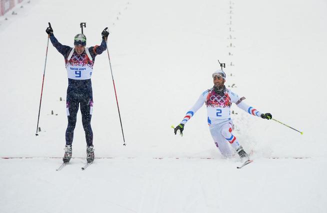 El noruego Svendsen le quita el tercero oro a Fourcade