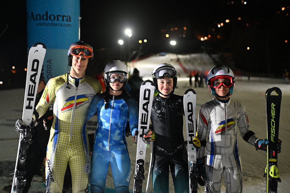 El equipo Andorra 1 gana el oro frente a España 1 en el National Team Event del Trofeo Borrufa