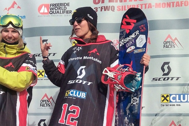 Nuria Castán Barón, podium en el FWQ*** de Montafon (Austria)