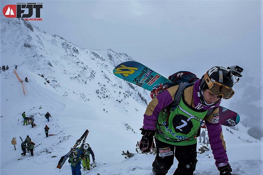 Núria Castán en el FWJ de Fieberbrunn (Austria) 