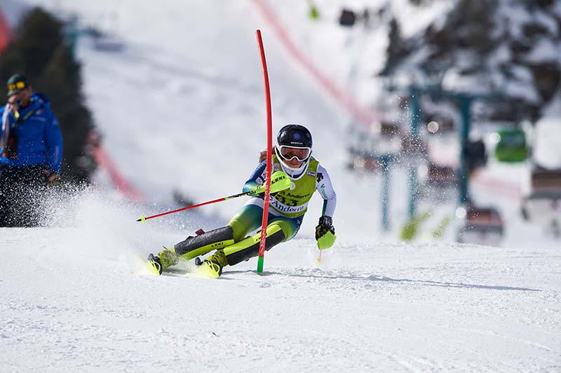 Núria Pau entre las 16 mejores en las finales de la Copa de Europa de Grandvalira