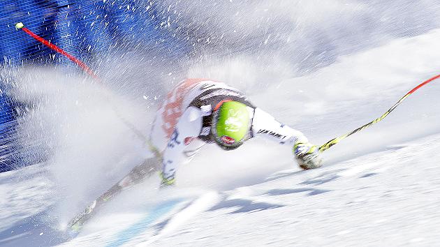 Increible caída del checo Ondrej Bank en los campeonatos de Vail/Beaver Creek