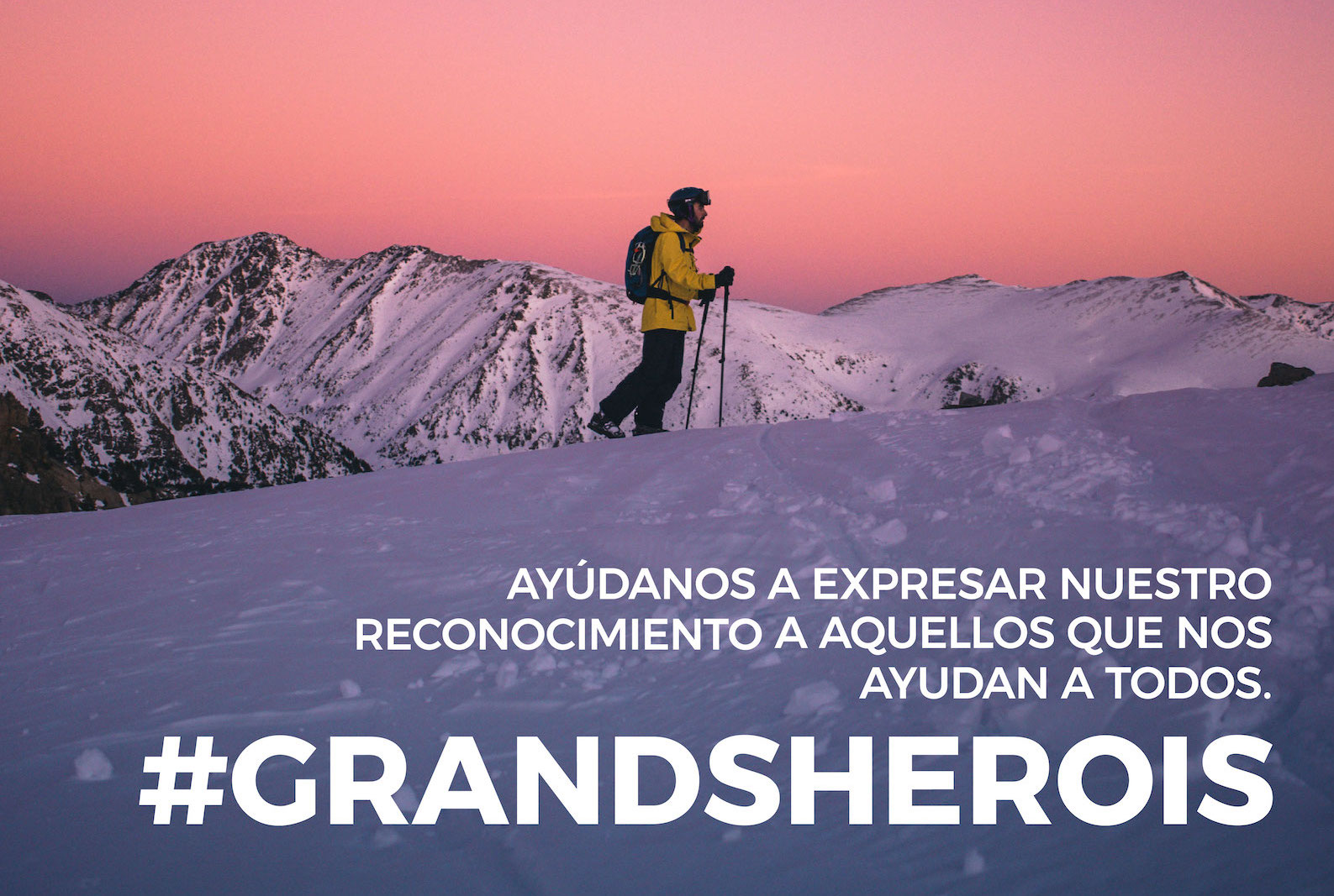 ¿Conoces la cara solidaria de los esquiadores de Grandvalira en la lucha contra el coronavirus?