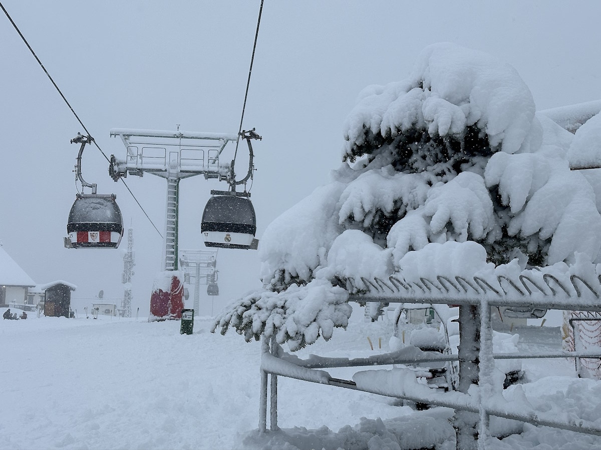 Las nevadas acumulan hasta 50 centímetros en Formigal-Panticosa y 20 cm en Cerler