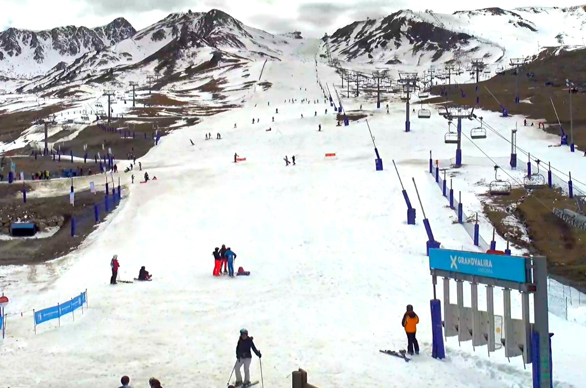 Grandvalira abrirá hasta el 16 de abril los sectores del Pas de la Casa y Grau Roig