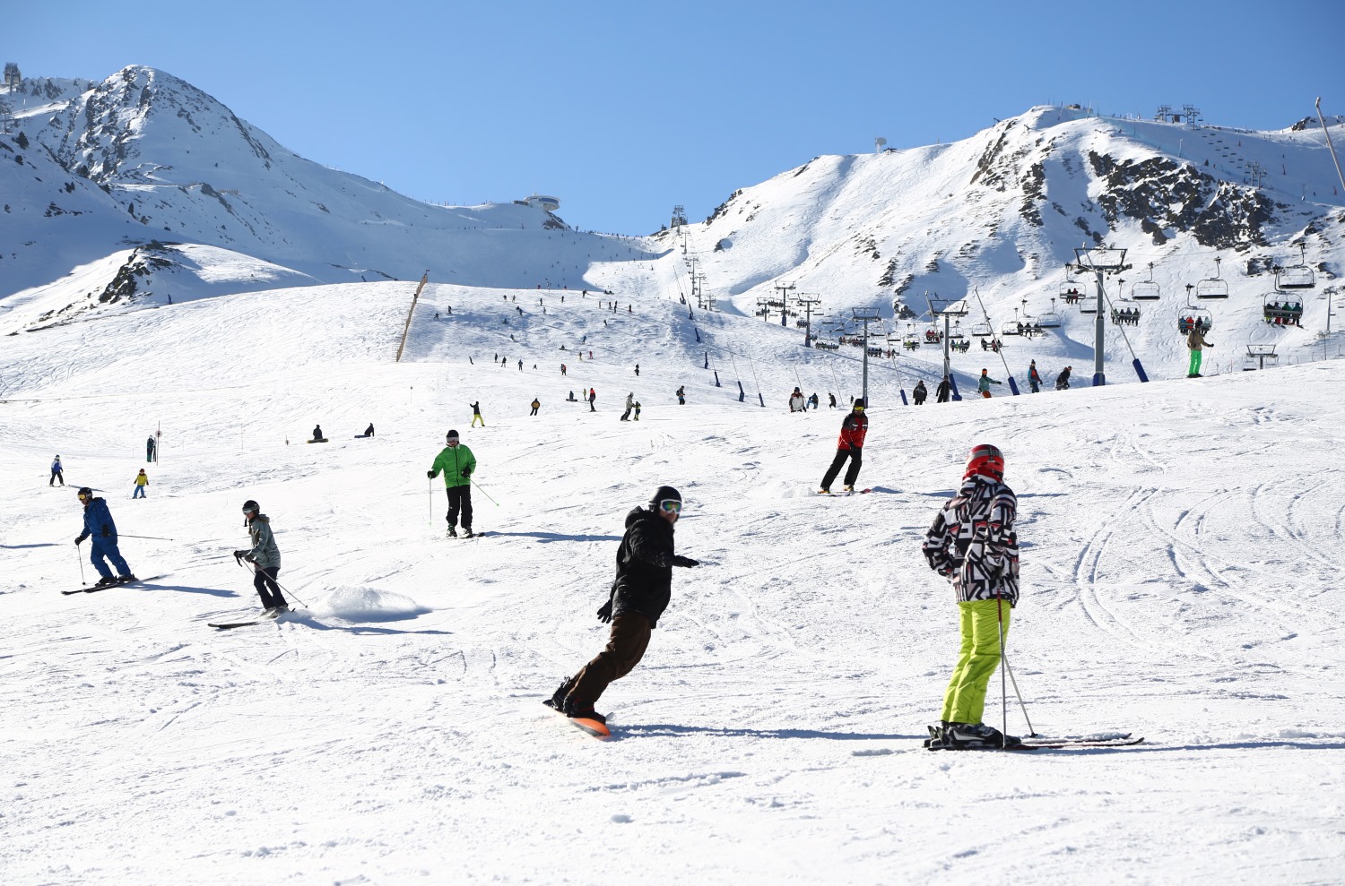 Grandvalira muestra su satisfacción con los 34.815 esquiadores recibidos durante el Puente 