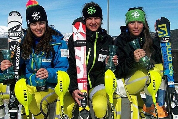 Núria Pau, Mariona Boix y Júlia Bargalló. Foto archivo