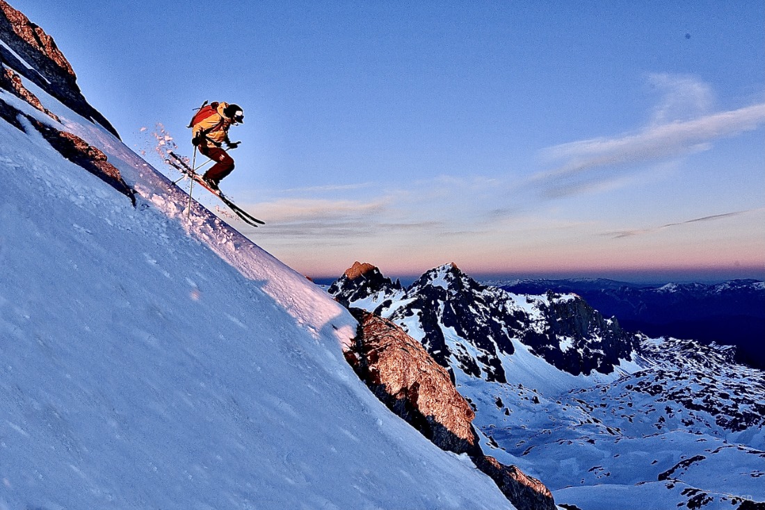 Pepín Román: Ski Cantabria Lines con mucho “April Flow”