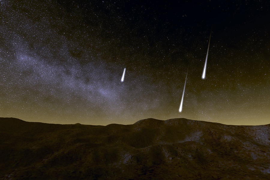 Las Perseidas inundan la noche de Sierra Nevada durante el fin de semana