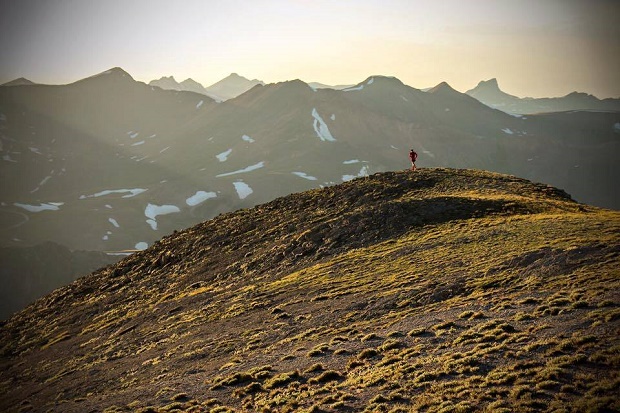 Kilian Jornet durante la Hardrock 100 de Colorado. Foto: Philipp Reiter para Salomon Running (2016)