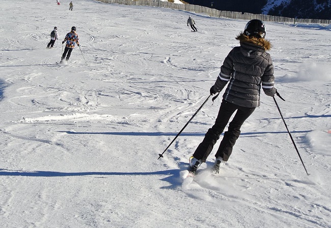 El esfuerzo por cuidar la nieve para las Navidades es evidente en Piau-Engaly. Foto: Piau-Engaly