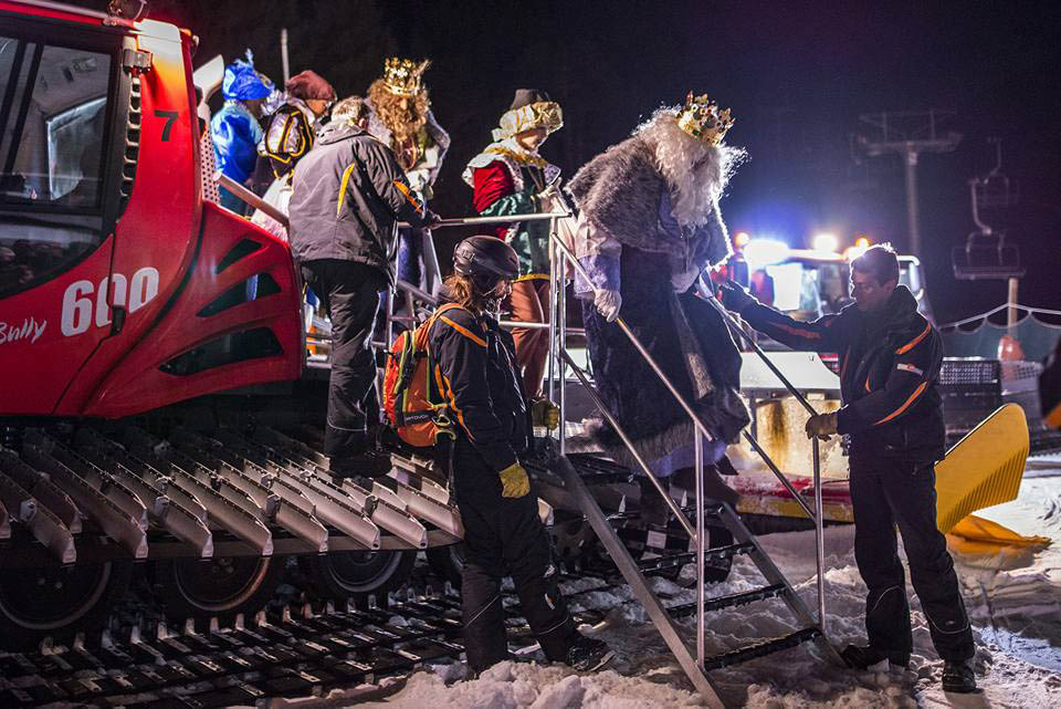 Así llegarán los Reyes Magos a las estaciones de esquí del Grup Ferrocarrils