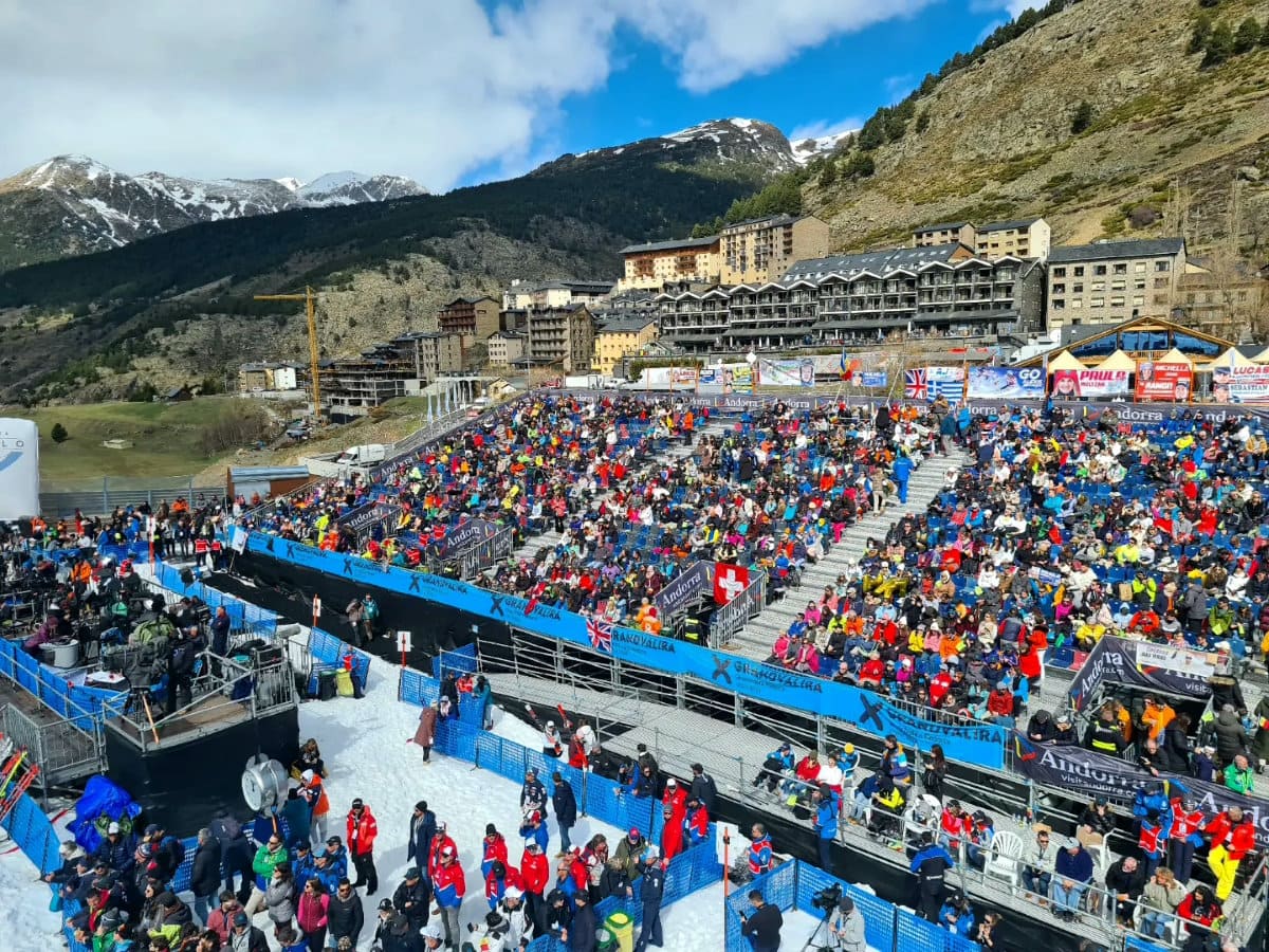 Grandvalira inicia la venta de entradas para la Copa del Mundo de esquí alpino Soldeu 2024