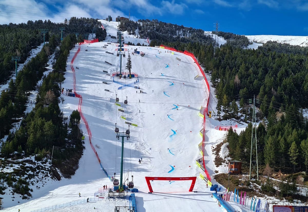 Calendario de la Copa del Mundo 23-24, con un gigante y un slalom en Grandvalira