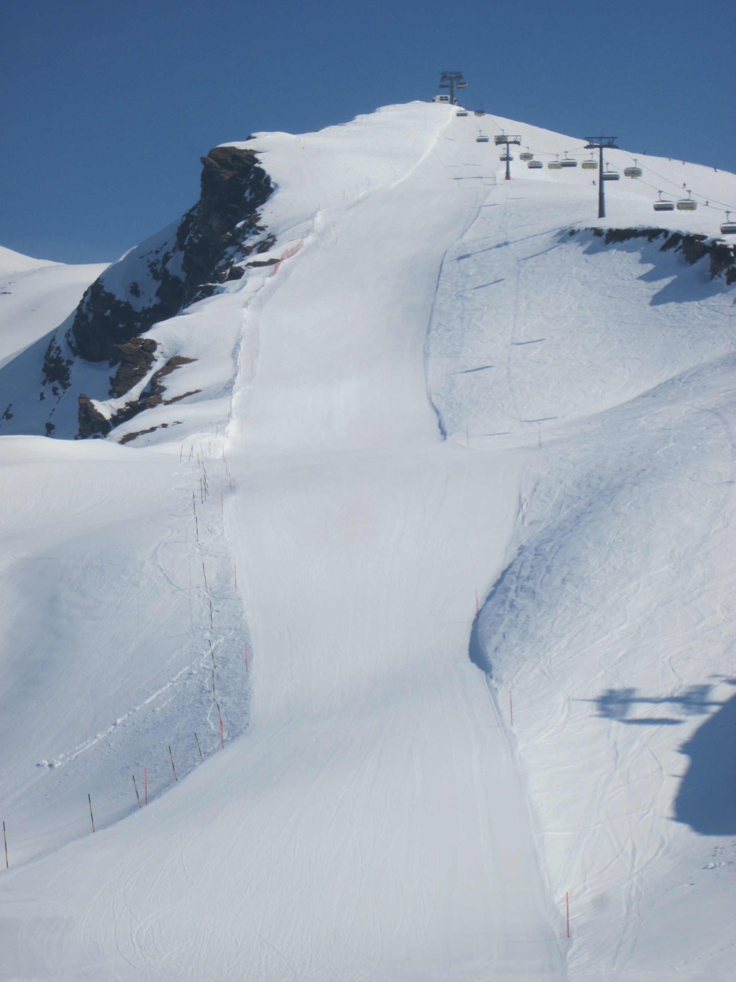 pista estrecha en meiringen