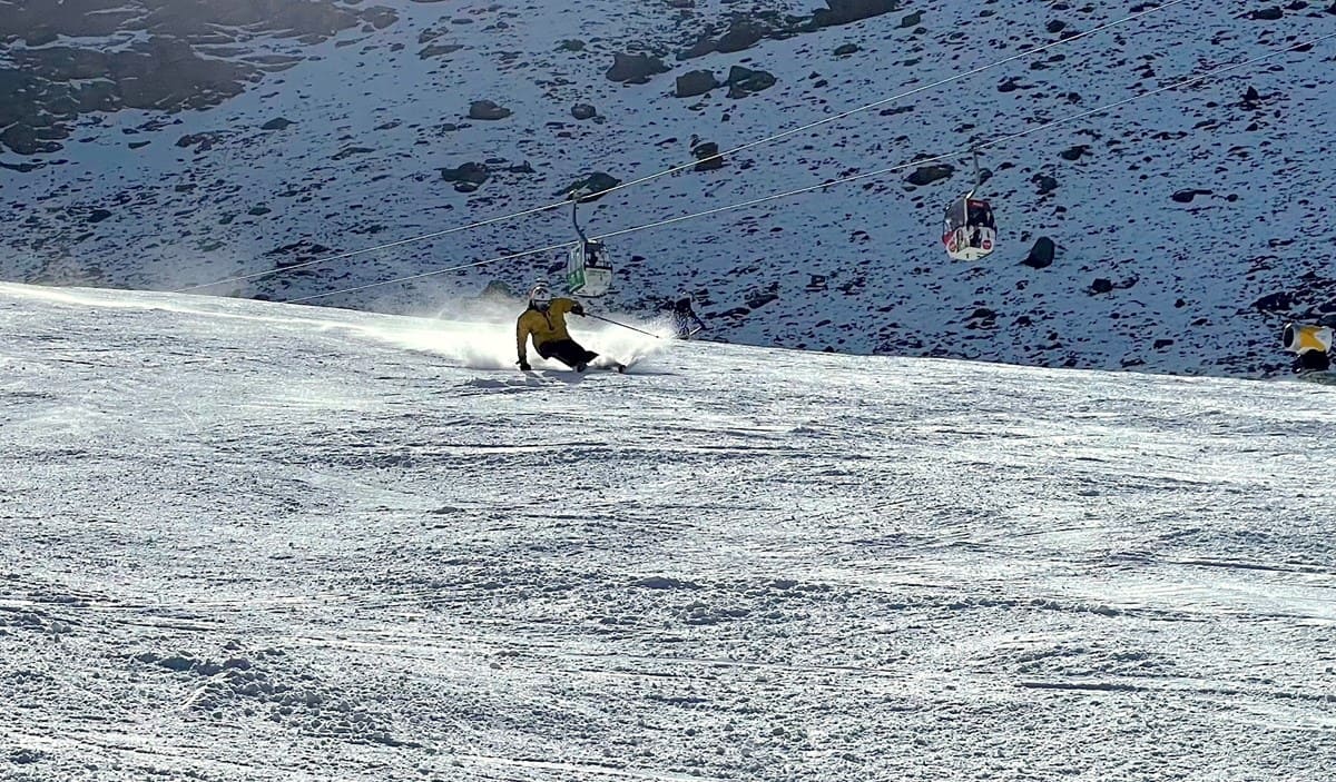 Sierra Nevada abre la pista de El Río y llega a los 30 km esquiables